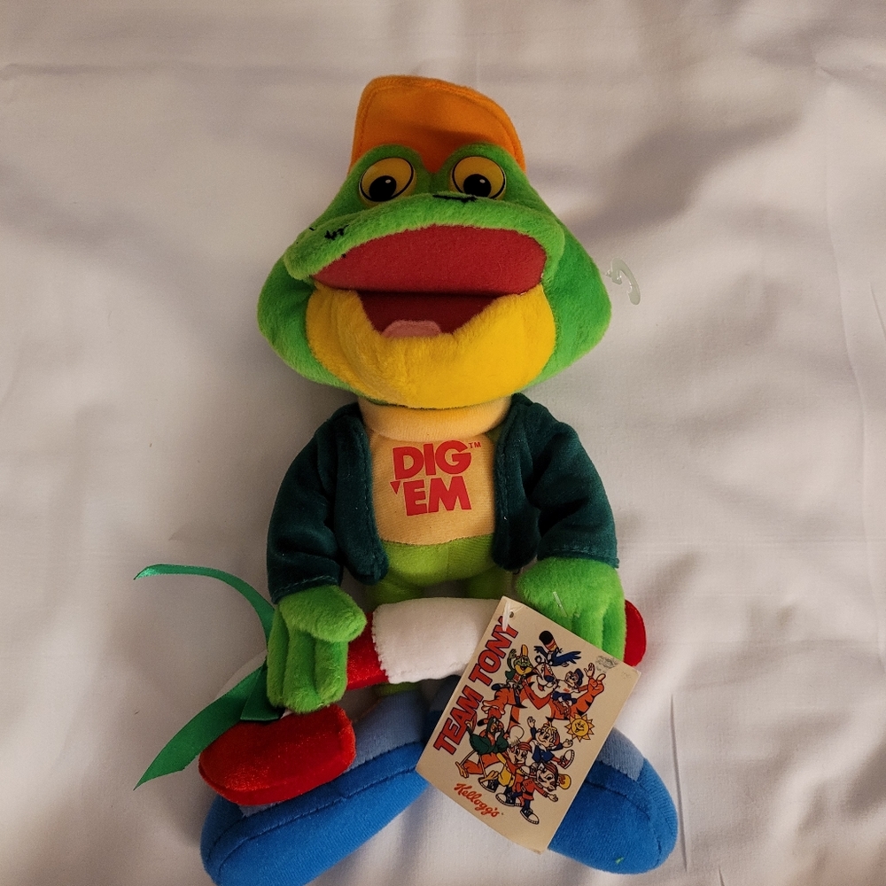 Sugar Smacks Green Frog 2001 Team‎ Tony